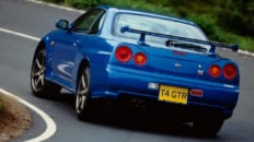 日産GT-R_R34_ベイサイドブルー