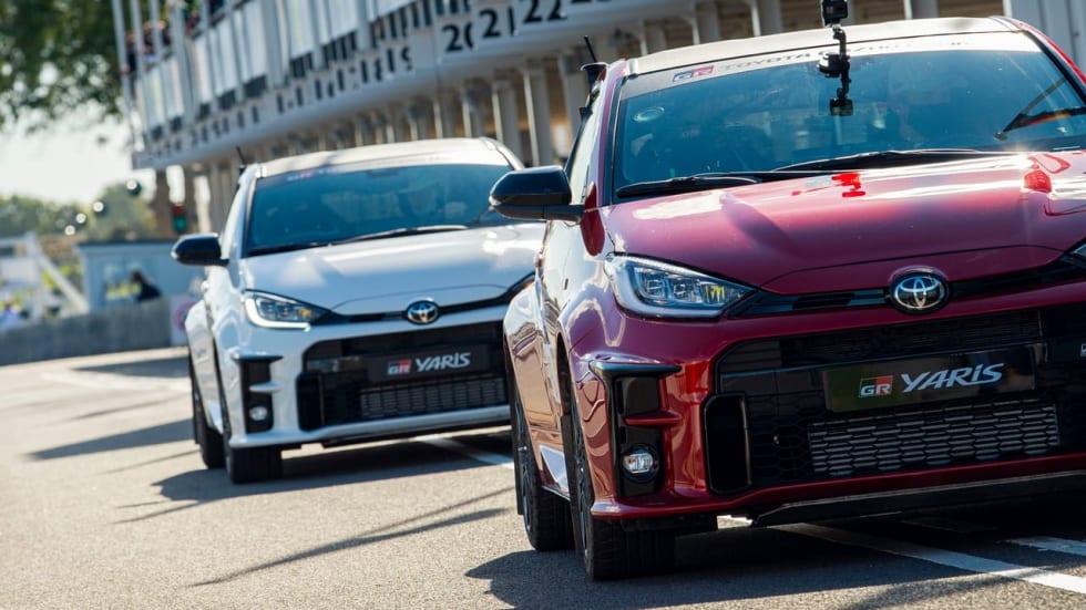 トヨタ Grヤリスとgrスープラがグッドウッドで勇姿を見せた トップギア ジャパン Top Gear Japan