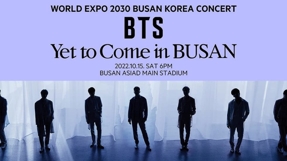 Hyundaiが10/15の「BTS Yet to Come in BUSAN」をサポート 